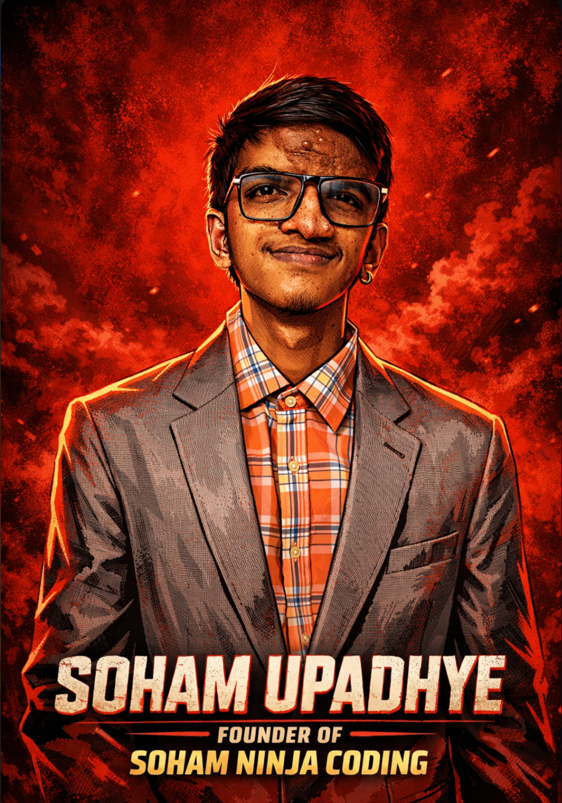 Soham Upadhye — Founder of Soham Ninja Coding